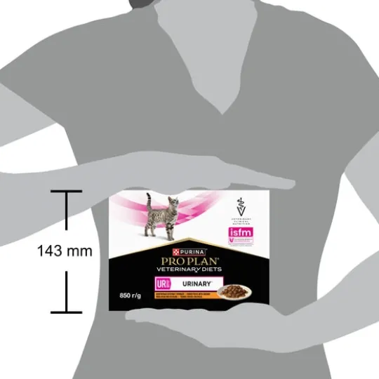 Purina Pro Plan Veterinary Diets Urinary Kyckling i Sås Katt Våtfoder 10 x 85 g