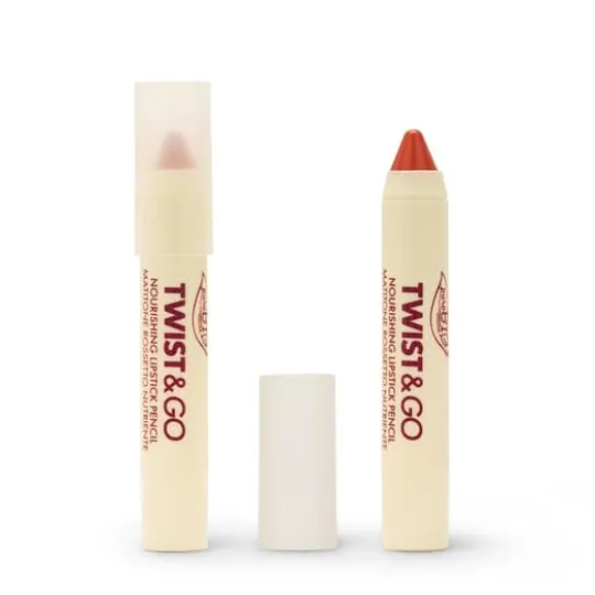 puroBIO Twist & Go Nourishing Lipstick Pencil 502 Peach Nude 2,9 g