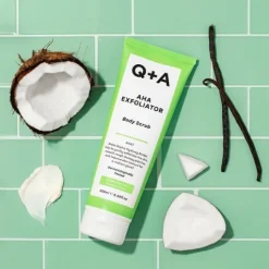 Q+A AHA Exfoliator Body Scrub 250 ml