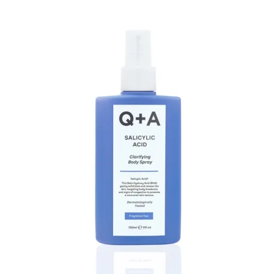 Q+A Salicylic Acid Clarifying Body Spray 150 ml