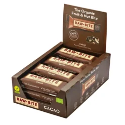 Rawbite Frukt- & Nötbar Kakao EKO 50 g 12-pack