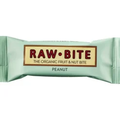 Rawbite Frukt- & Nötbar Peanut 50 g