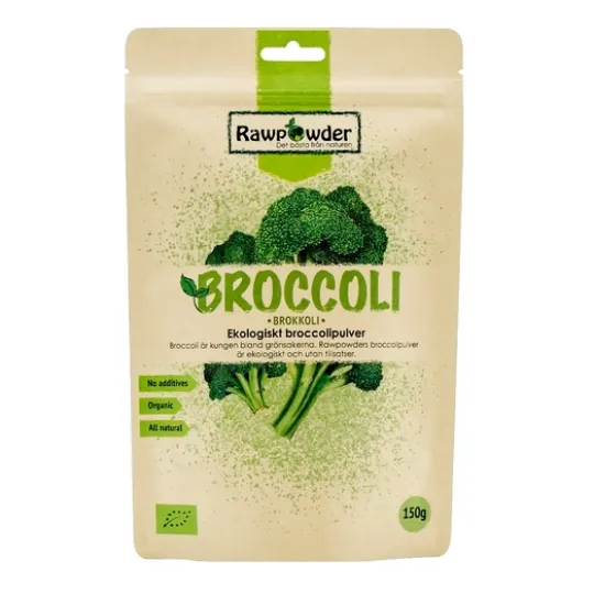 Rawpowder Broccolipulver EKO 150 g
