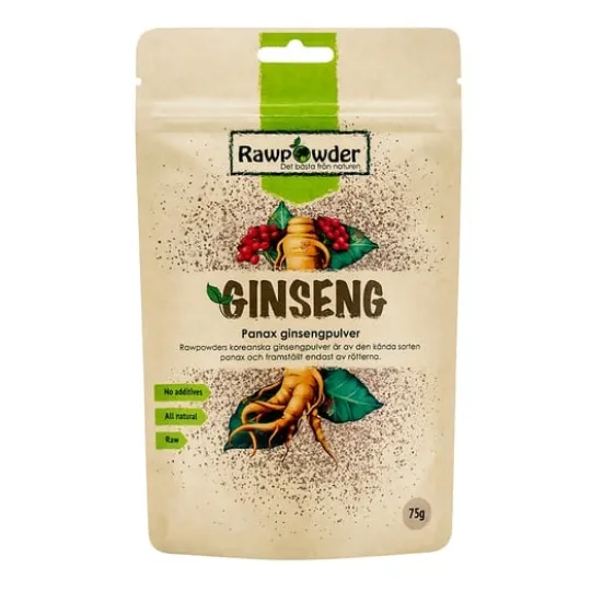 Rawpowder Ginsengpulver Panax 75 g
