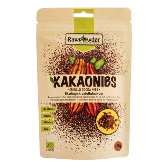 Rawpowder Kakaonibs Criollo 150 g