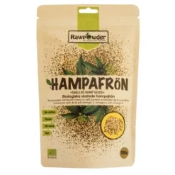 Rawpowder Skalade Hampafrön 300 g