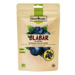 Rawpowder torkade Blåbär 150 g