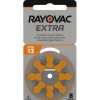 Rayovac Extra Hörapparatsbatterier 13 orange 8-pack
