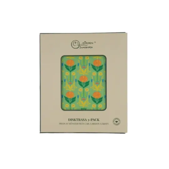 Ren Logik Disktrasa Karin Larsson Kaninblomster 3-Pack