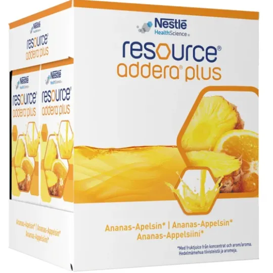 Resource Addera Plus Ananas-Apelsin 4 x 200 ml
