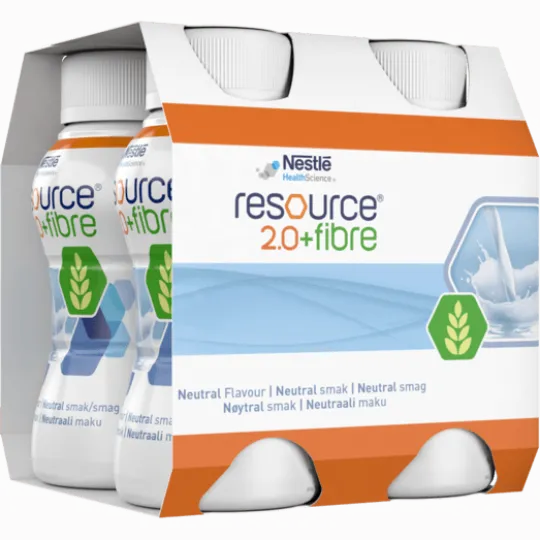 Resource 2.0+FIBRE Neutral 4 x 200 ml