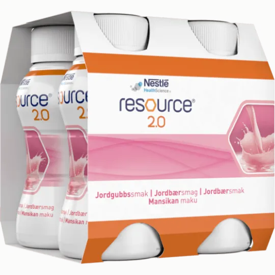 Resource 2.0 Jordgubb 4 x 200 ml