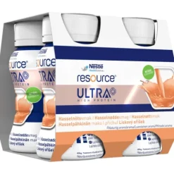 Resource Ultra Hasselnötssmak 4 x 125 ml