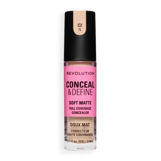 Revolution Conceal and Define Full Coverage Concealer C2N 3,4 ml
