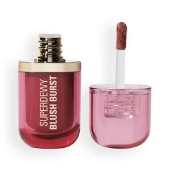 Revolution Superdewy Blush Plump Serum Liquid Blush Rose all Day Dusty Pink 4,2 ml