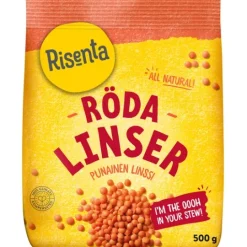 Risenta Linser Röda 500 g