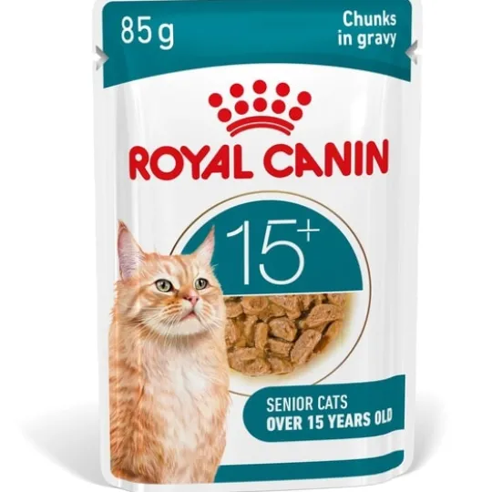 Royal Canin Ageing 15+ Bitar i Sås Våtfoder för Katt 1,02 kg