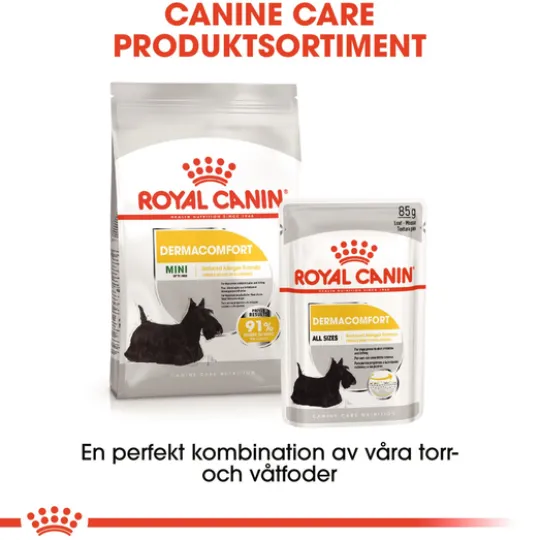 Royal Canin Dermacomfort Mini Adult Torrfoder för Hund 3 kg