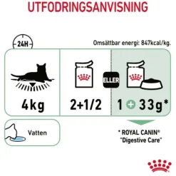 Royal Canin Digestive Care Gravy Adult Våtfoder för Katt 1,02 kg