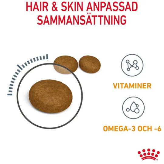 Royal Canin Hair & Skin Care Adult Torrfoder för Katt 2 kg