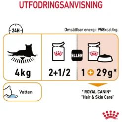 Royal Canin Hair & Skin Care Gravy Adult Våtfoder för Katt 1,02 kg