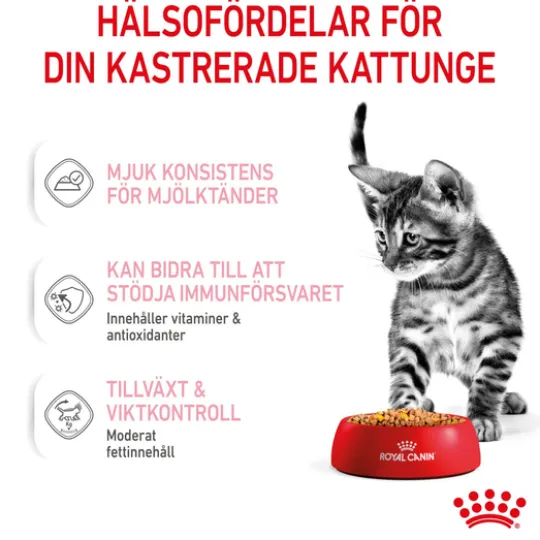 Royal Canin Kitten Sterilised Jelly Våtfoder för Kattunge 1,02 kg