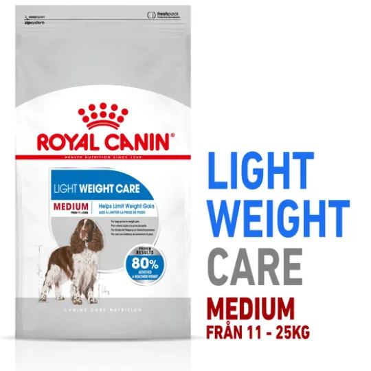 Royal Canin Light Weight Care Medium Adult Torrfoder för Hund 12 kg
