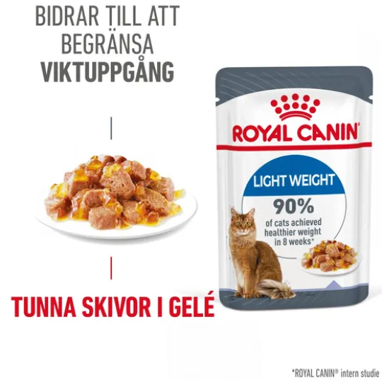 Royal Canin Light Weight Care Jelly Adult Våtfoder för Katt 1,02 kg