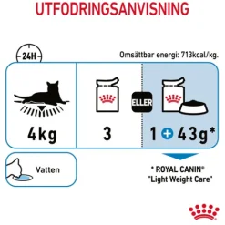 Royal Canin Light Weight Care Jelly Adult Våtfoder för Katt 1,02 kg
