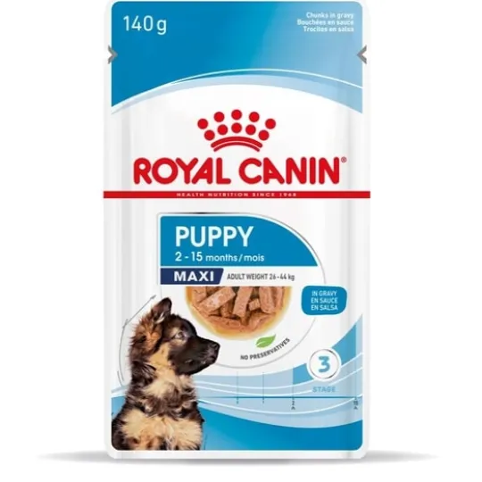 Royal Canin Maxi Puppy Gravy Våtfoder för Hundvalp 1,4 kg