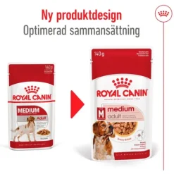 Royal Canin Medium Adult Gravy Våtfoder för Hund 1,4 kg