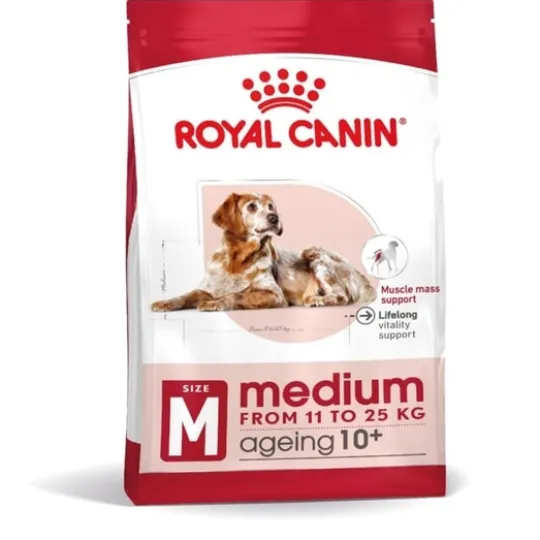 Royal Canin Medium Ageing 10+ Torrfoder för Hund 15 kg
