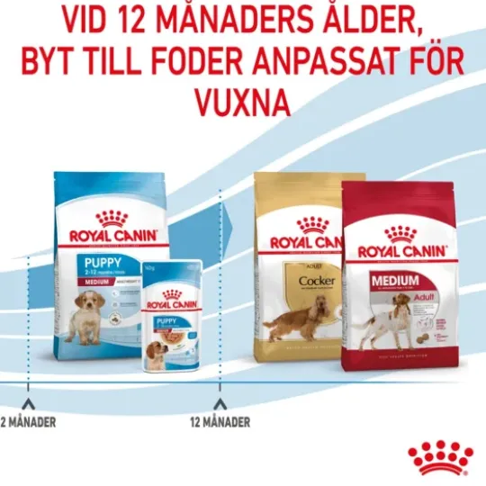 Royal Canin Medium Puppy Torrfoder för Hundvalp 10 kg