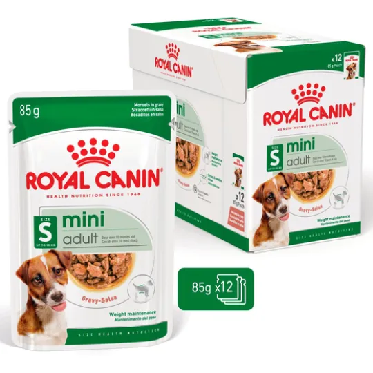 Royal Canin Mini Adult Gravy Våtfoder för Hund 1,02 kg