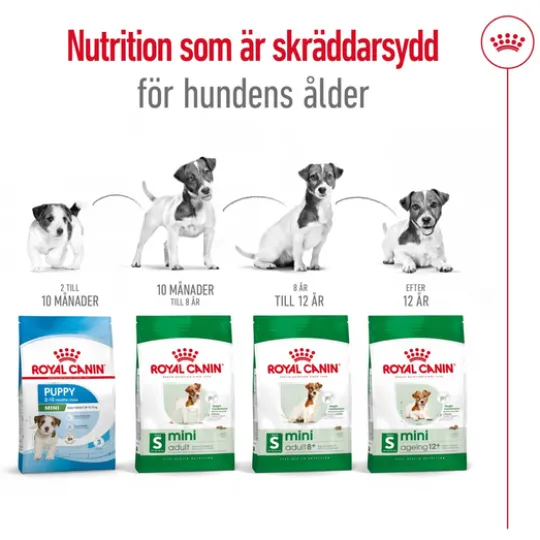 Royal Canin Mini Adult 8+ Torrfoder för Hund 8 kg