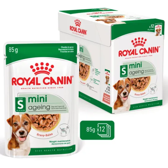 Royal Canin Mini Ageing Gravy Våtfoder för Hund 1,02 kg