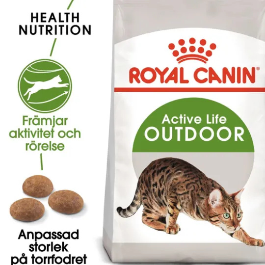 Royal Canin Outdoor Adult Torrfoder för Katt 10 kg