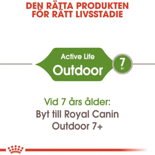 Royal Canin Outdoor Adult Torrfoder för Katt 10 kg