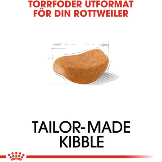 Royal Canin Rottweiler Adult Torrfoder för Hund 12 kg