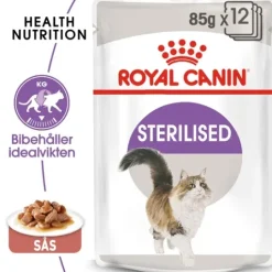 Royal Canin Sterilised Gravy Adult Våtfoder för Katt 1,02 kg