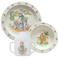 Rätt Start Elsa Beskow Blomsterbarn Barnservis 3-del