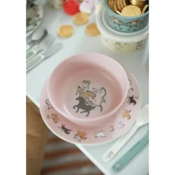 Rätt Start Pippi Cirkus Skål Rosa