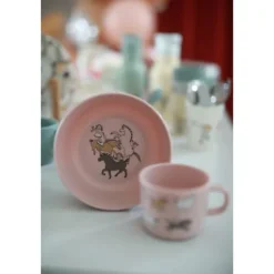 Rätt Start Pippi Cirkus Skål Rosa