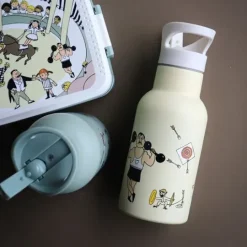 Rätt Start Pippi Cirkus Vattenflaska Gul 340 ml