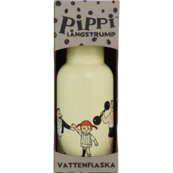 Rätt Start Pippi Cirkus Vattenflaska Gul 340 ml