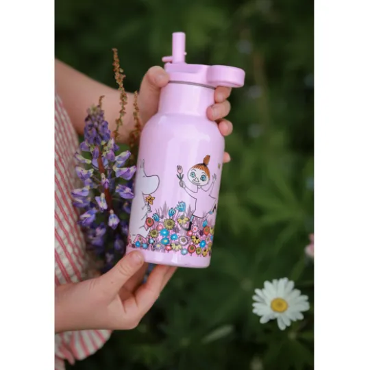 Rätt Start Vattenflaska Mumin Äng Rosa 340 ml