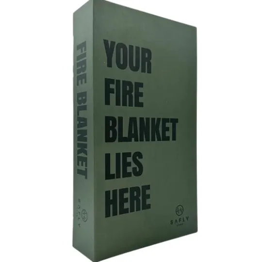 Safly Brandfilt Coffee Table Book Green