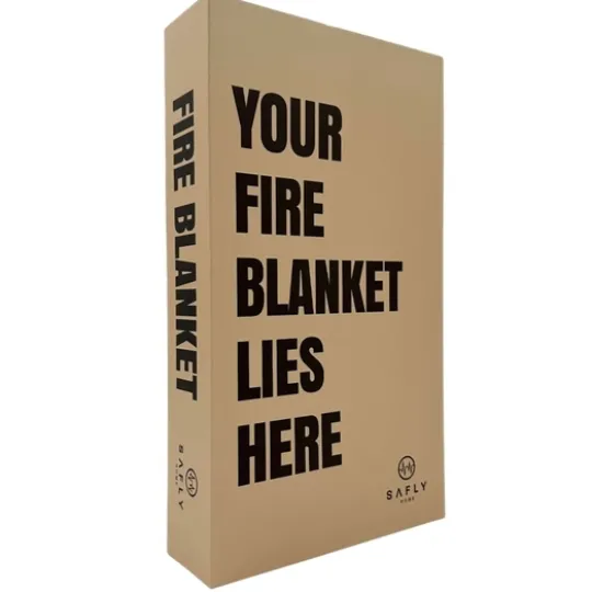 Safly Brandfilt Coffee Table Book Beige