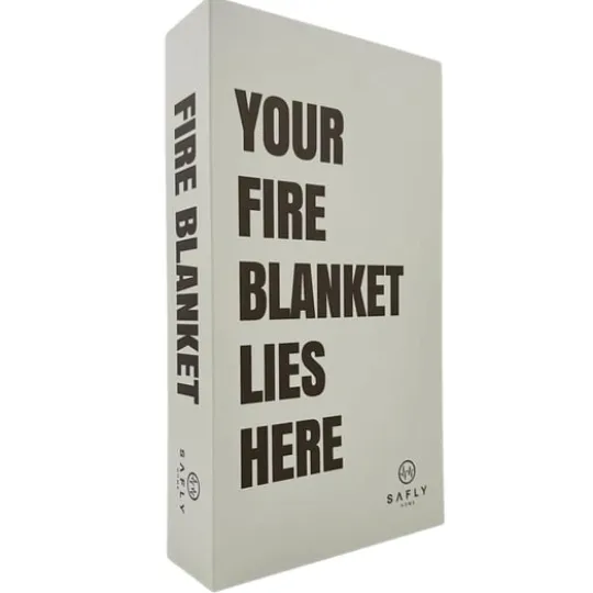 Safly Brandfilt Coffee Table Book White