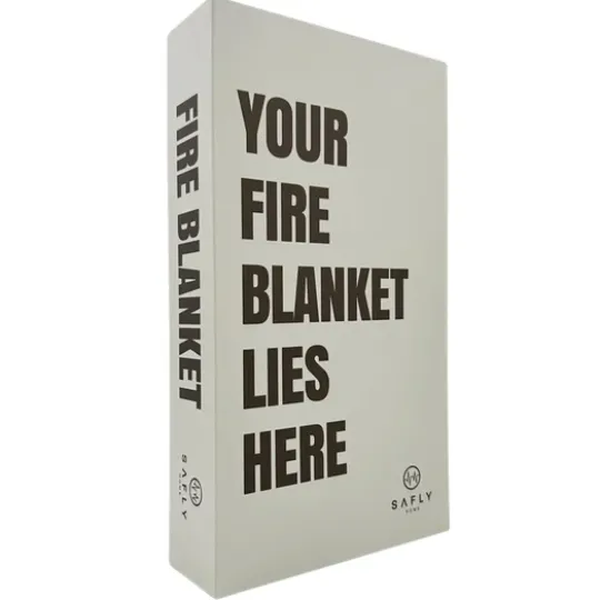 Safly Brandfilt Coffee Table Book White